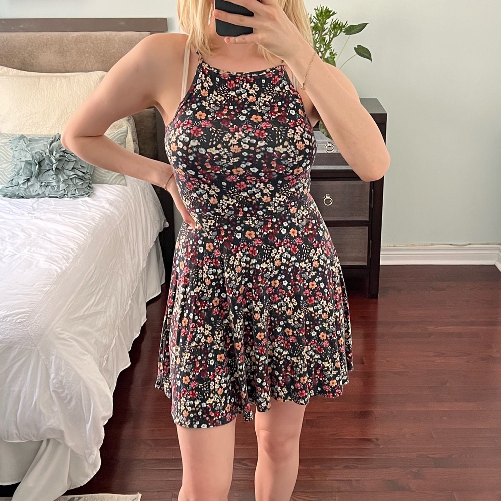 Flowery Hollister Dress